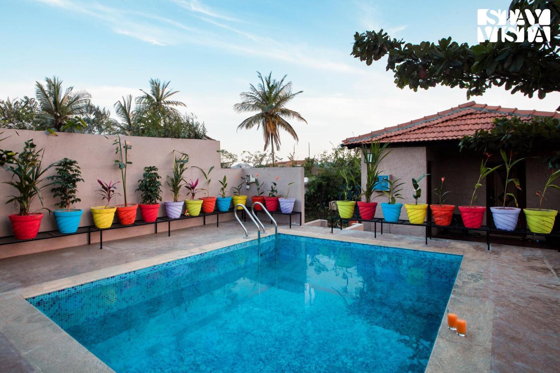 Stayvista At Hillside Harmony Pvt Pool & Free Breakfast Bangalore Eksteriør bilde