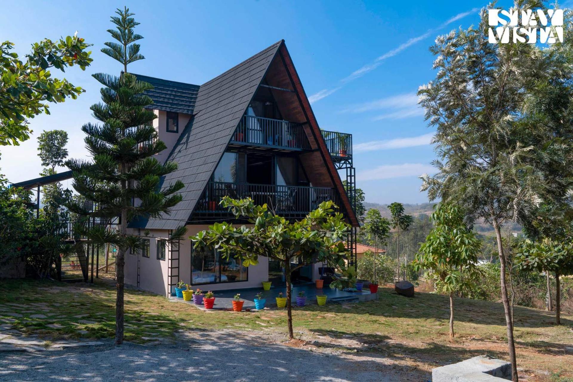 Stayvista At Hillside Harmony Pvt Pool & Free Breakfast Bangalore Eksteriør bilde